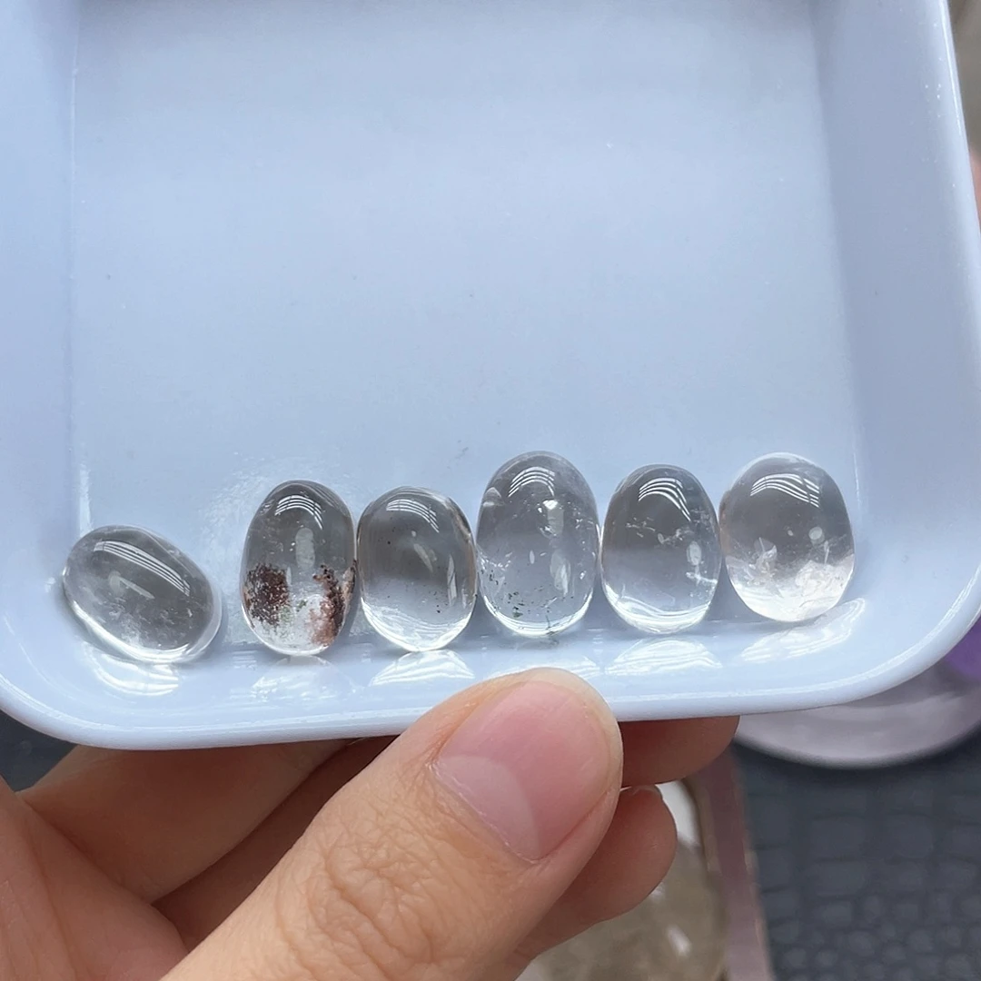 珠宝半成品水晶未镶嵌71幽灵蛋面无裂