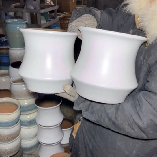 红陶口20高20瑕疵