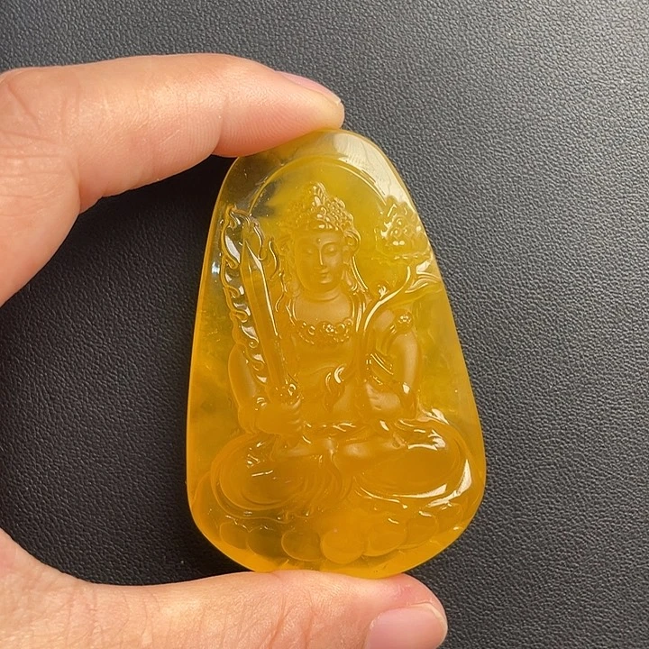 未镶嵌颈饰琥珀天然琥珀蜜蜡