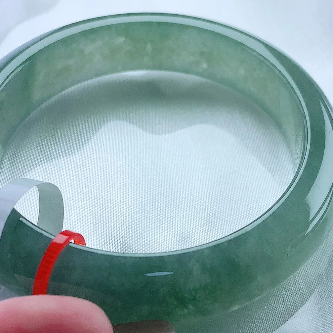 未镶嵌手镯翡翠53圈