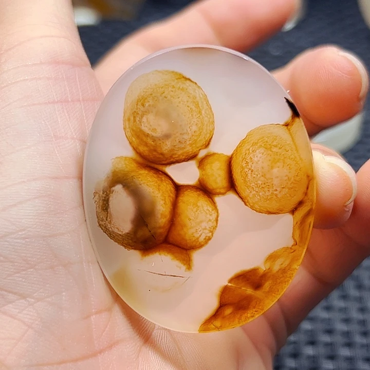 未镶嵌玛瑙/玉髓珠宝半成品