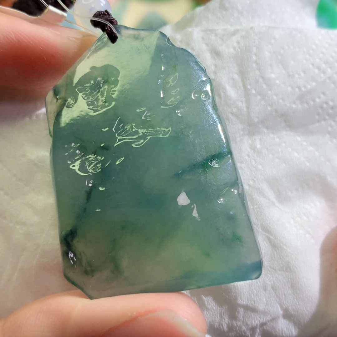 【闪购商品】翡翠吊坠(不含链)未镶嵌 8858