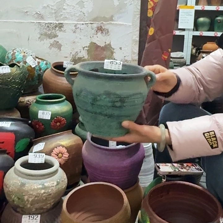 做旧双耳853高度17口径18