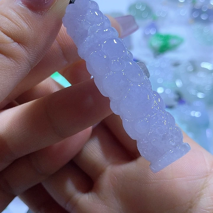翡翠未镶嵌颈饰天然翡翠A货吊坠