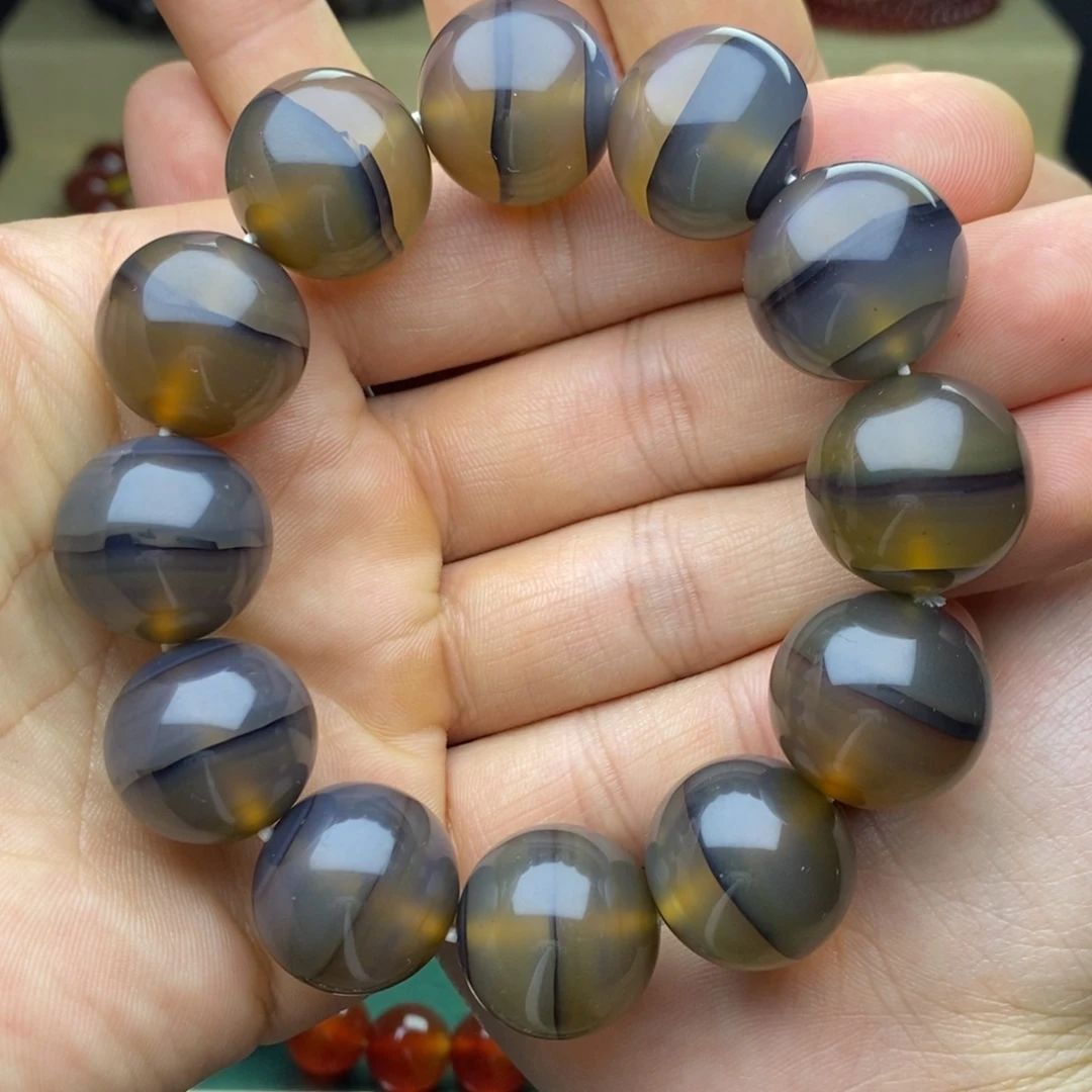 玛瑙/玉髓未镶嵌手链