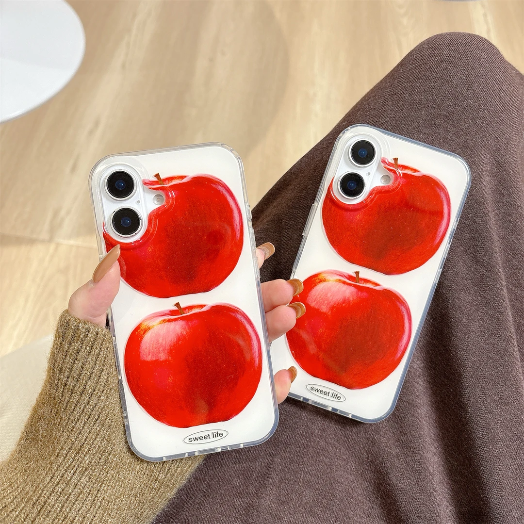 小众高颜值适用苹果16promax双层手机壳iphone15全包14防摔13新款