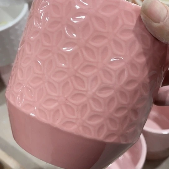 多肉绿植陶瓷花盆9.9包邮，有孔