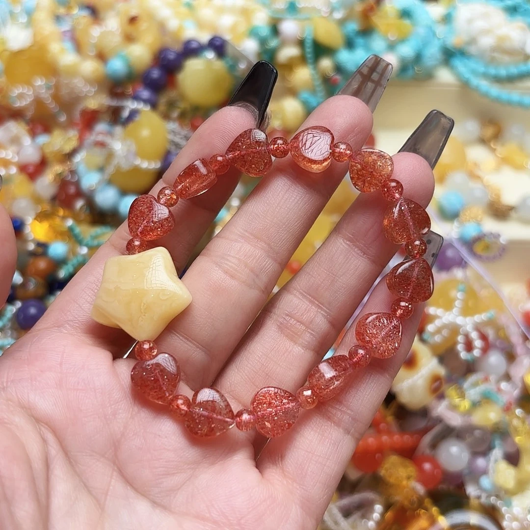 琥珀手链未镶嵌?****萃琥珀