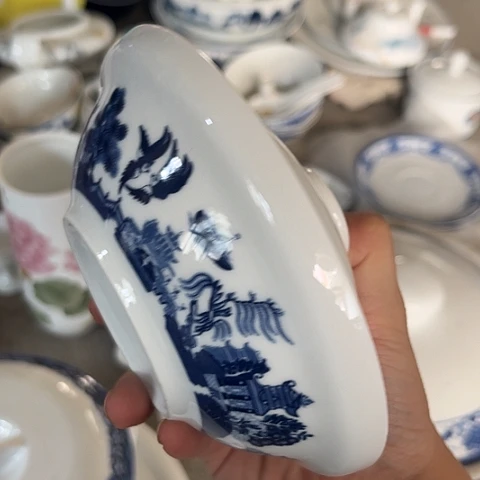 陶瓷6寸盖碗一个陶瓷