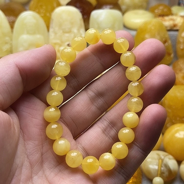 琥珀颈饰未镶嵌琥珀蜜蜡吊坠