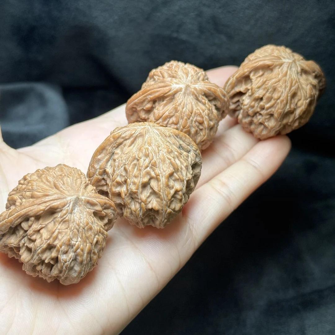 【曹掌柜精选】12 G03057-核桃磨盘（全品）-多样性发一对-40mm