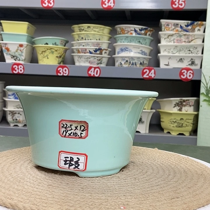 紫砂紫砂花盆3838