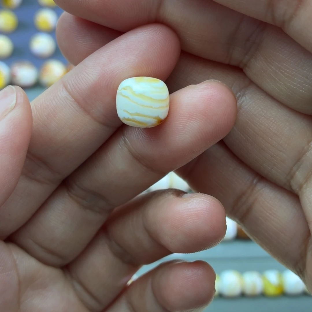琥珀未镶嵌裸石10.➕老型虎皮纹