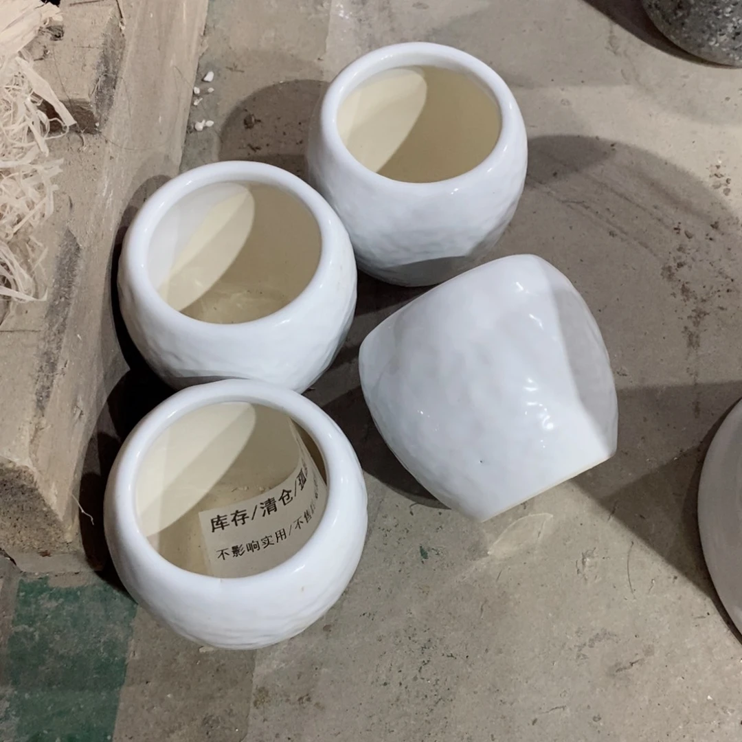 【闪购商品】瑕疵花盆-081-口6×8-4个