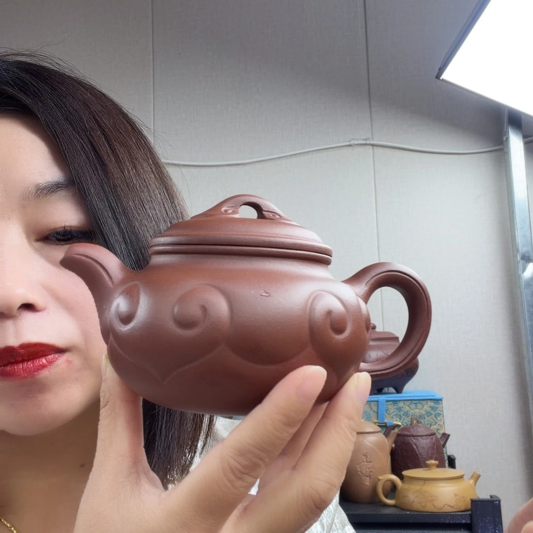 紫泥的仿古如意300cc