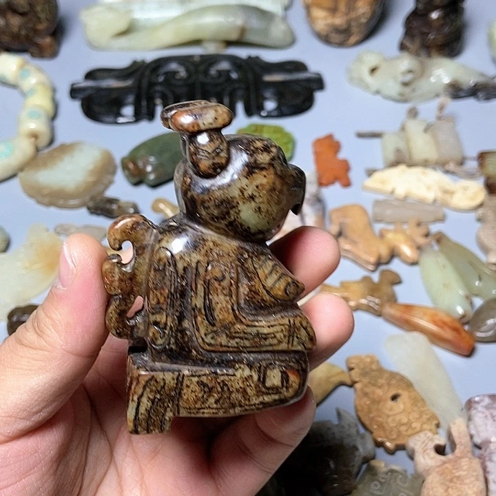 和田玉未镶嵌颈饰41