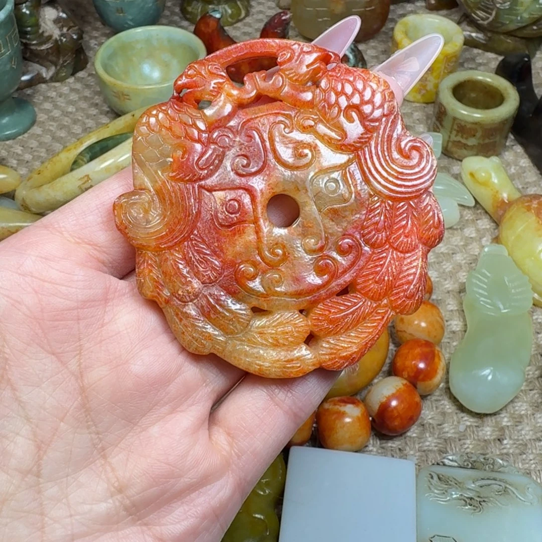 白玉菩提吊坠挂件