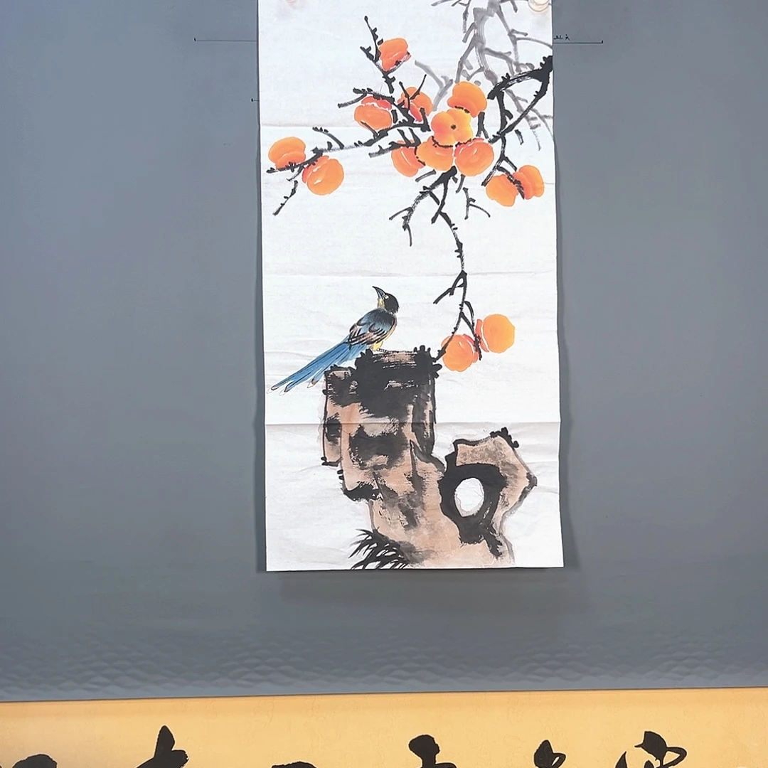 国画324 花鸟和蝴蝶都是我喜欢