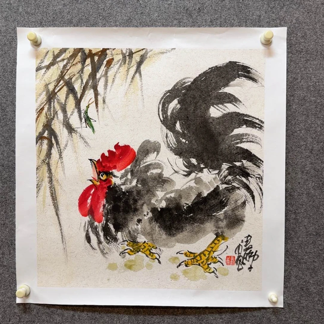 国画娄鹏老师手绘作品