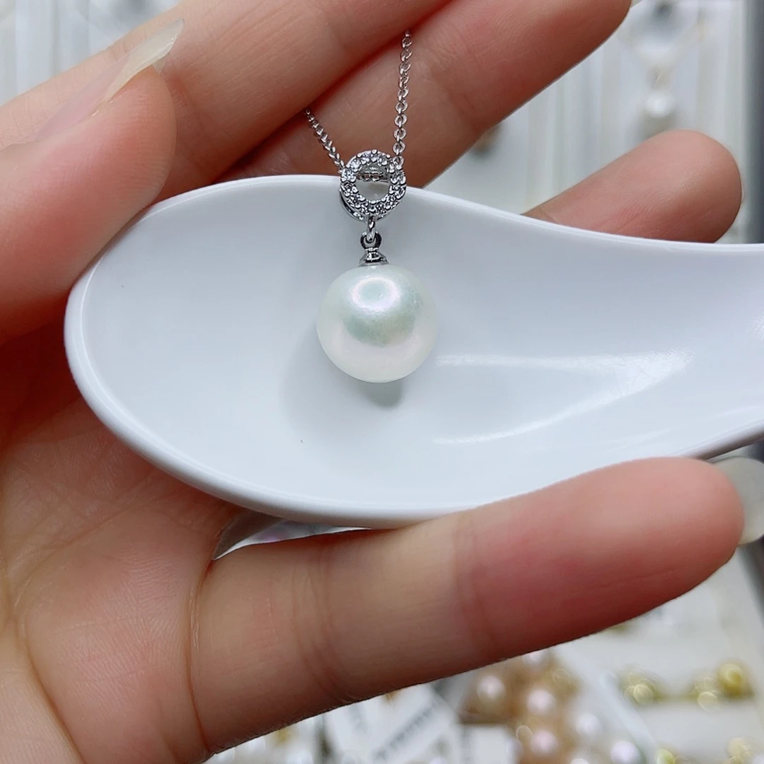 淡水珍珠合金颈饰