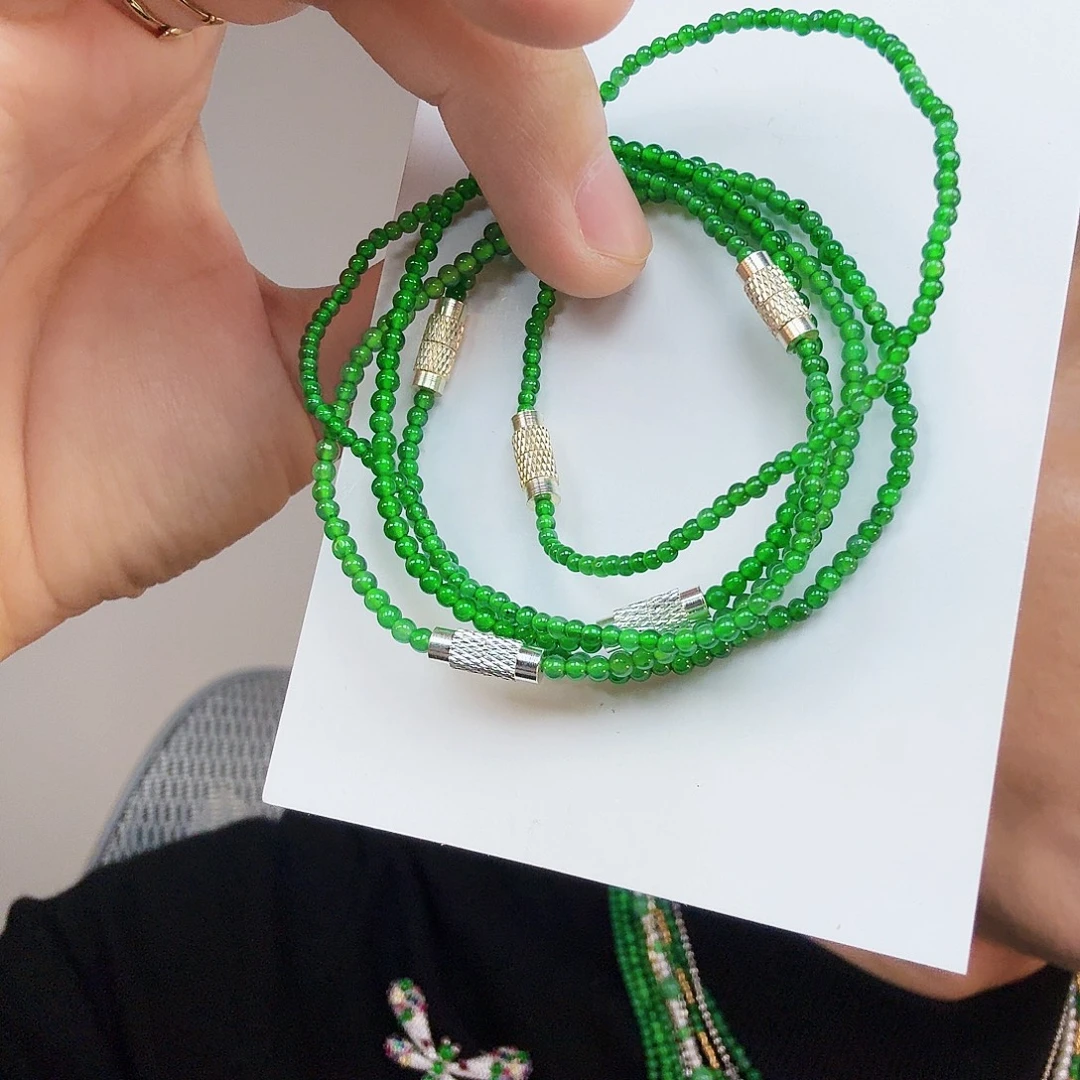 翡翠未镶嵌颈饰多样性发货只发一件