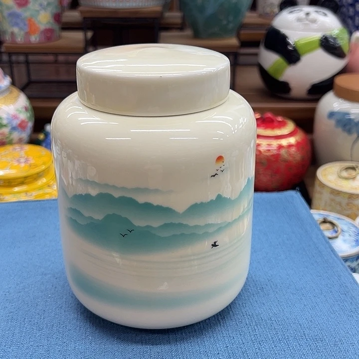 瓷片茶叶罐茶叶罐