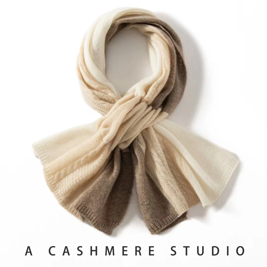 100%山羊绒女士围巾