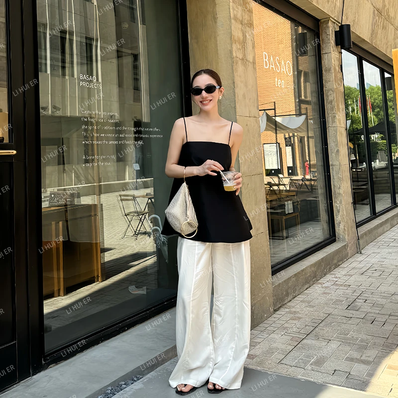 LiHuiEr李慧儿【反转梦境】气质轻奢调性设计师款上衣1421