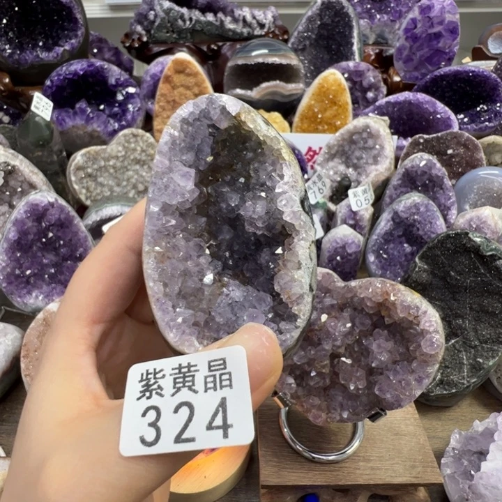 未镶嵌紫晶大型摆件（非配饰）324