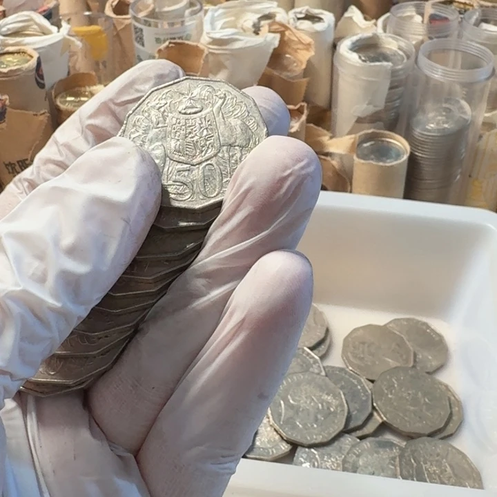 其他普通金属10枚，袋鼠币，流通品