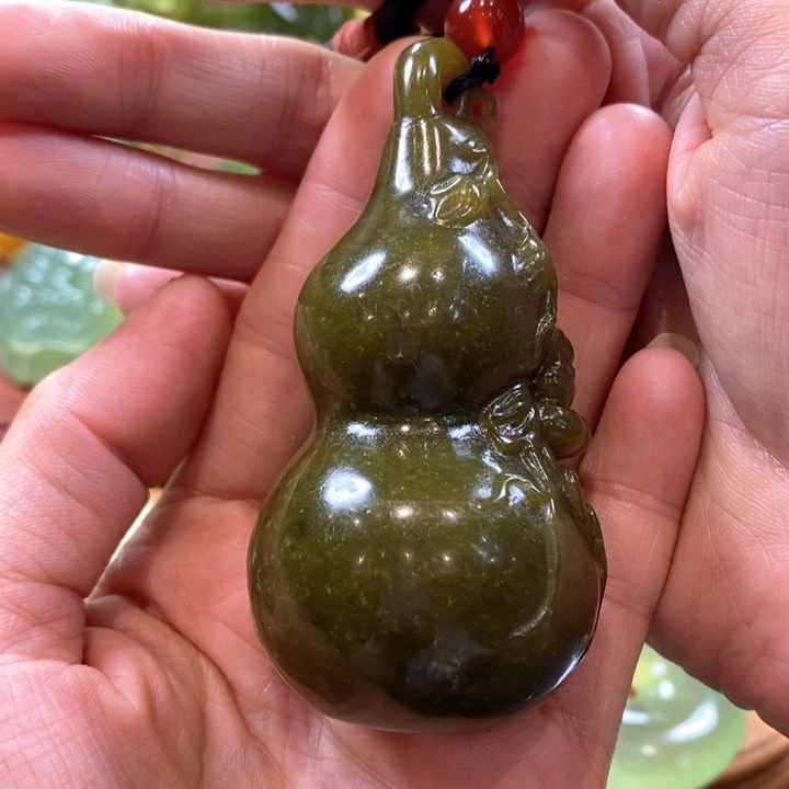 蛇纹石玉未镶嵌手把