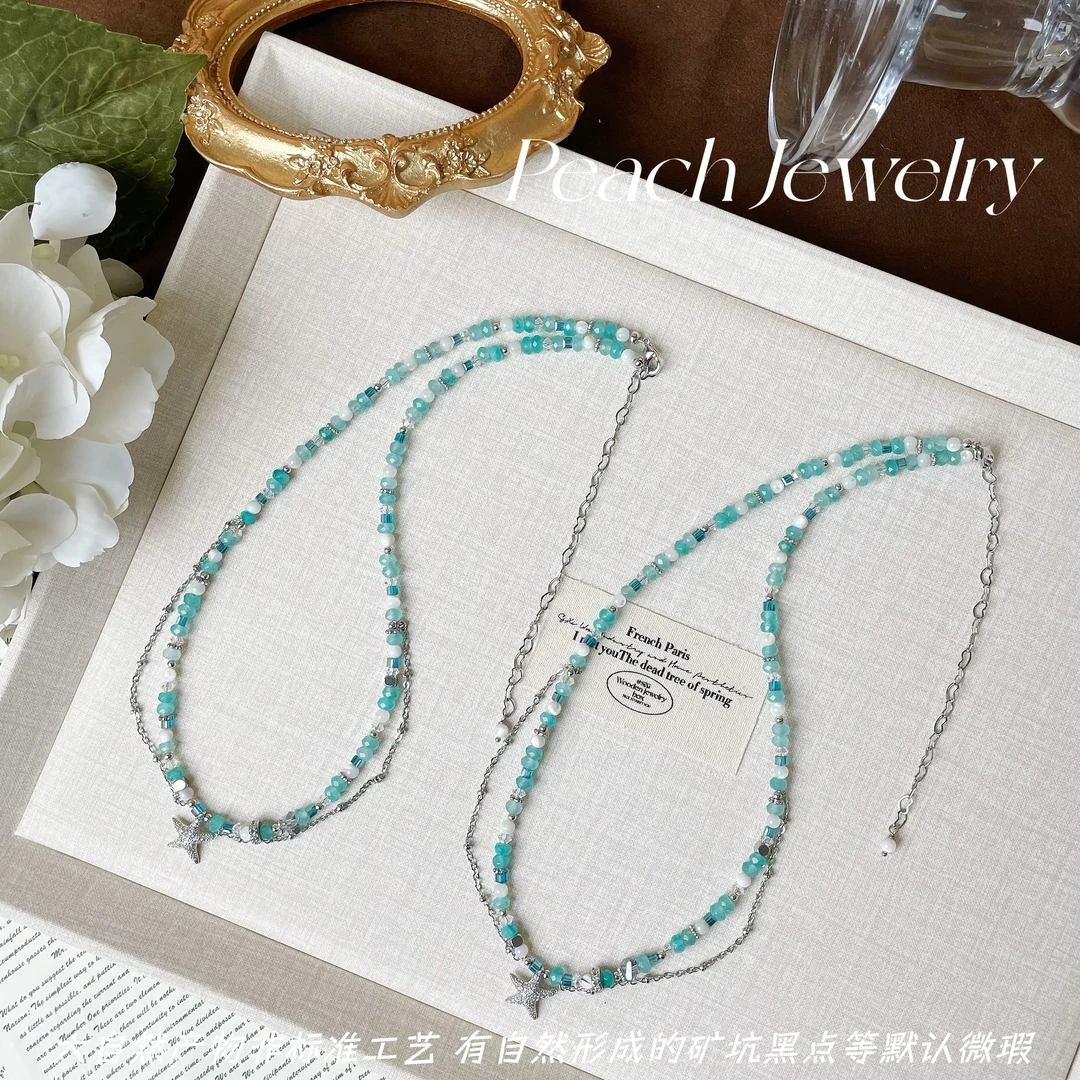 贝壳小海星项链 X-FH03 多样性发一颜色微差