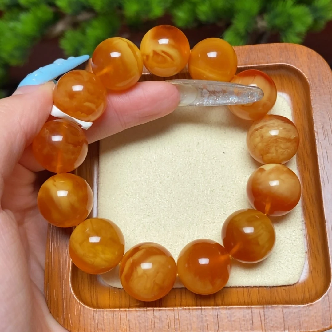 【闪购商品】未镶嵌蜜蜡手链手串