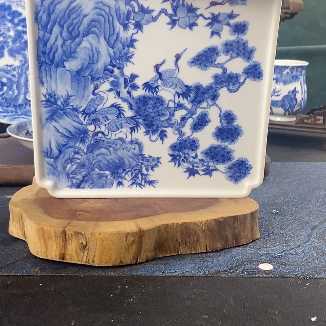 瓷片景德镇手绘青花茶器764