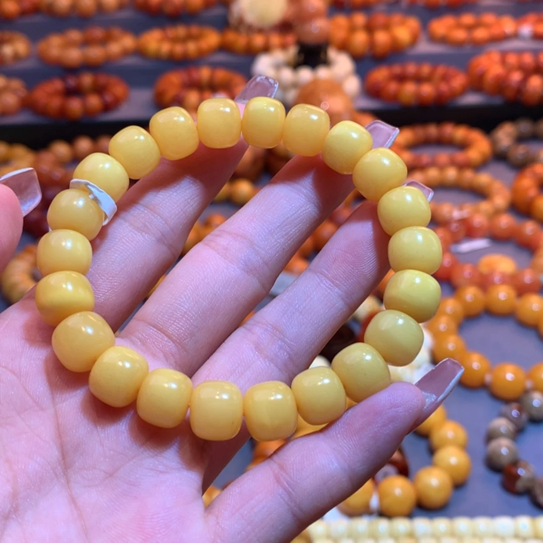 【闪购商品】未镶嵌琥珀手链V****i蜜蜡