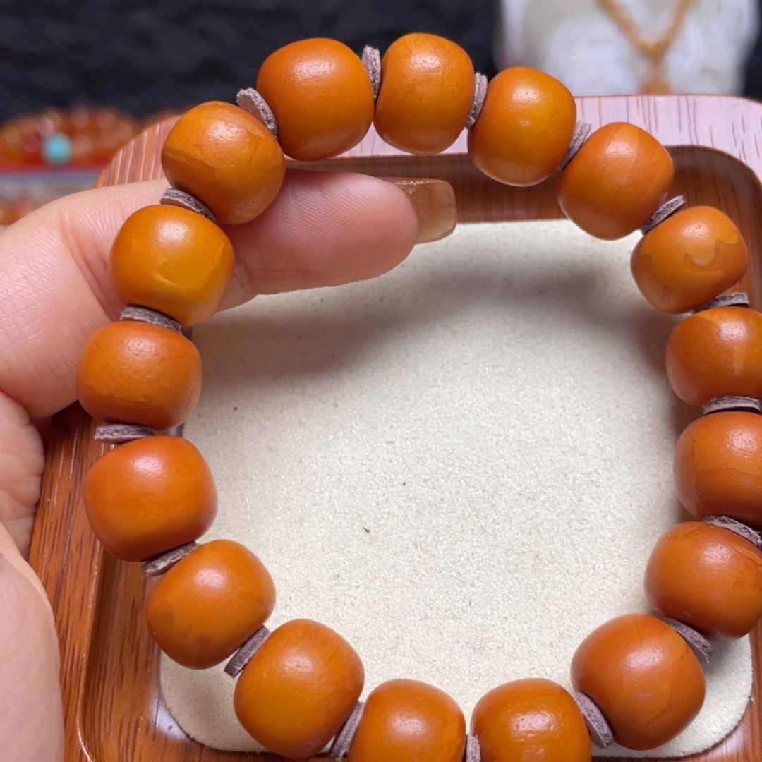 蜜蜡未镶嵌手链手串