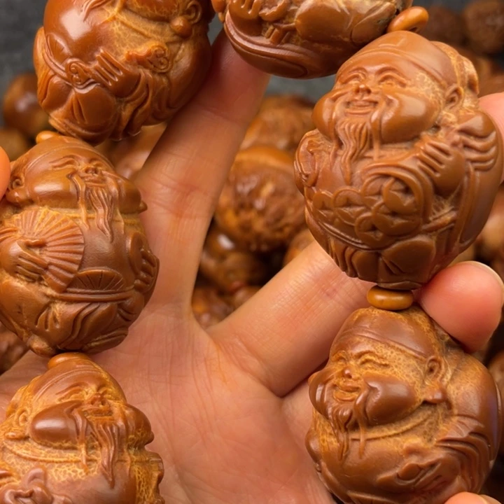 橄榄核吊坠笑****A橄榄核