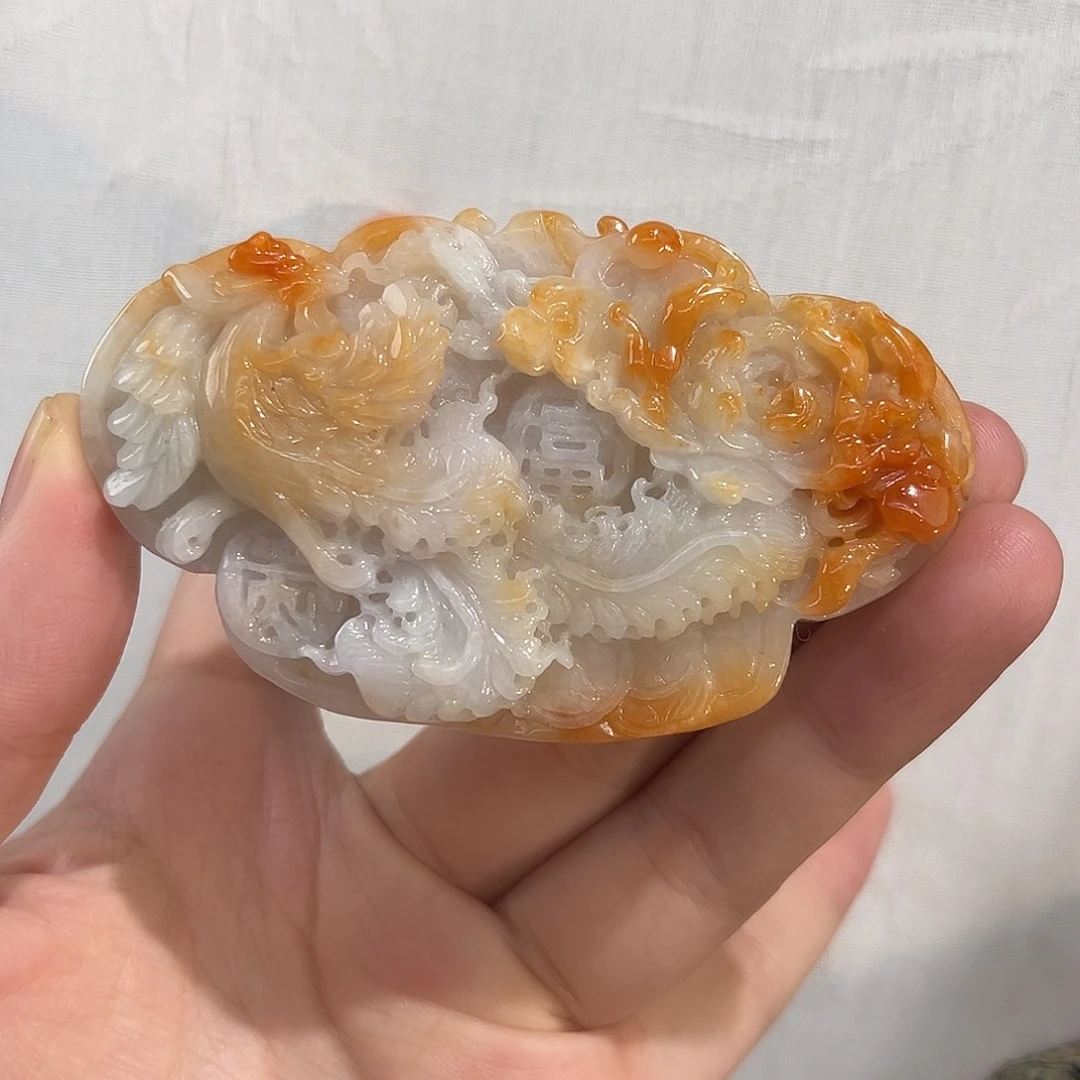 翡翠合金吊坠(赠链)