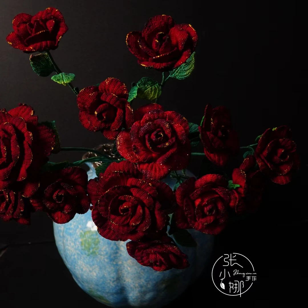 【苹果用户下单】微钩教程《玫瑰黑美人》