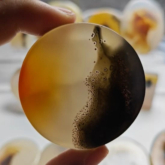 玛瑙/玉髓未镶嵌吊坠(不含链)6号