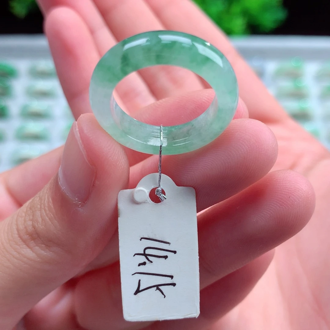 未镶嵌戒指翡翠天然