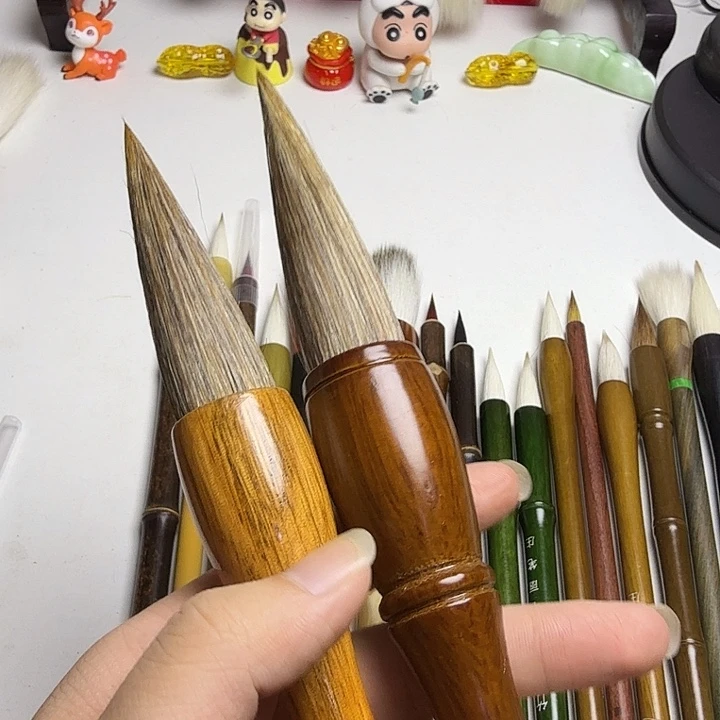 毛笔书法作品斗笔