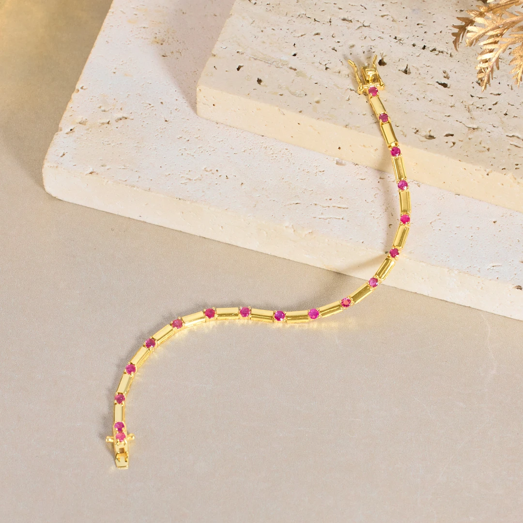 【歪歪】红宝石手链（多样性发一） XB-J2246