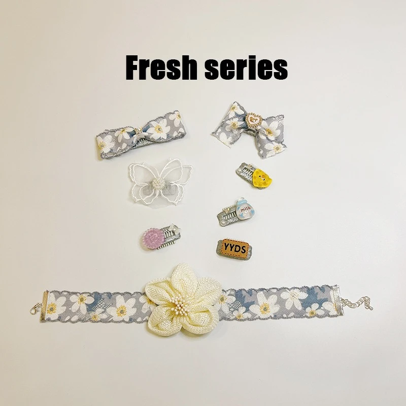 小蝴蝶结宠物发夹狗狗bb夹泰迪猫咪头饰约克夏比熊