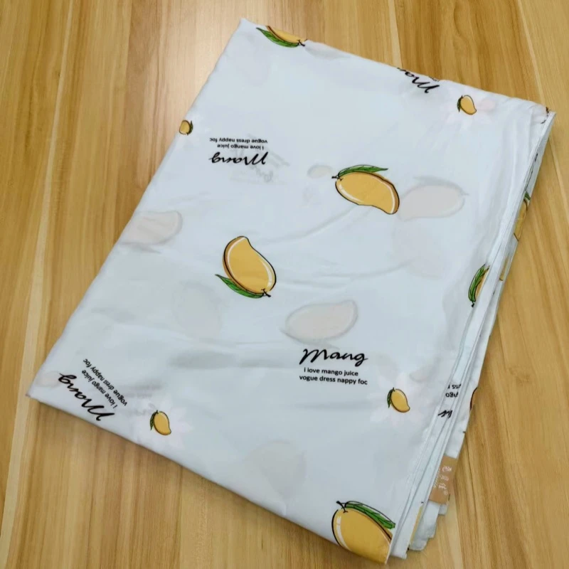 1.4*1.8芒果蓝色天丝绵绸凉凉毯