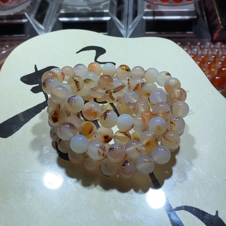 玛瑙/玉髓项链未镶嵌玉**里