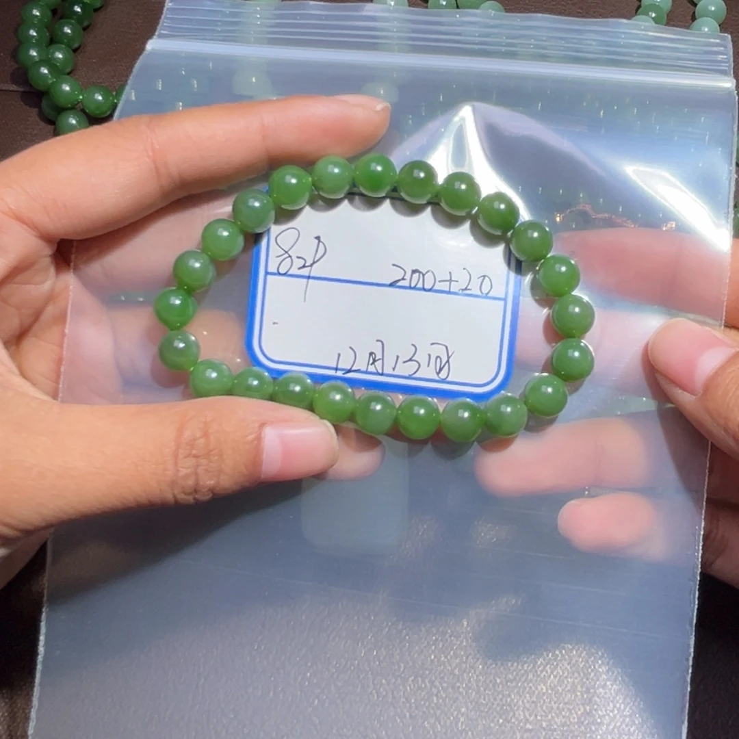 用***8和田玉未镶嵌颈饰