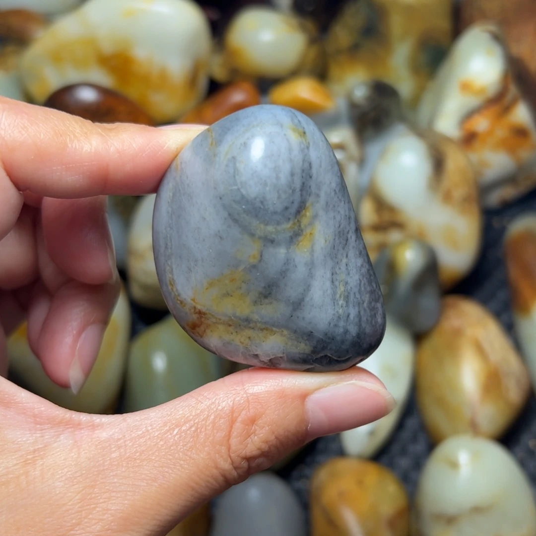 和田玉未镶嵌挂件16