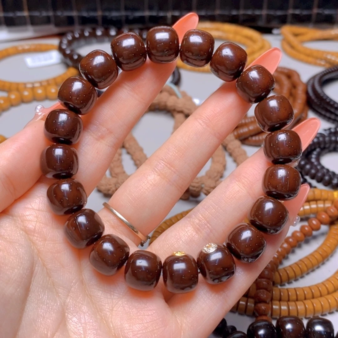 紫金鼠手串6.实心鼠老型单圈12.0