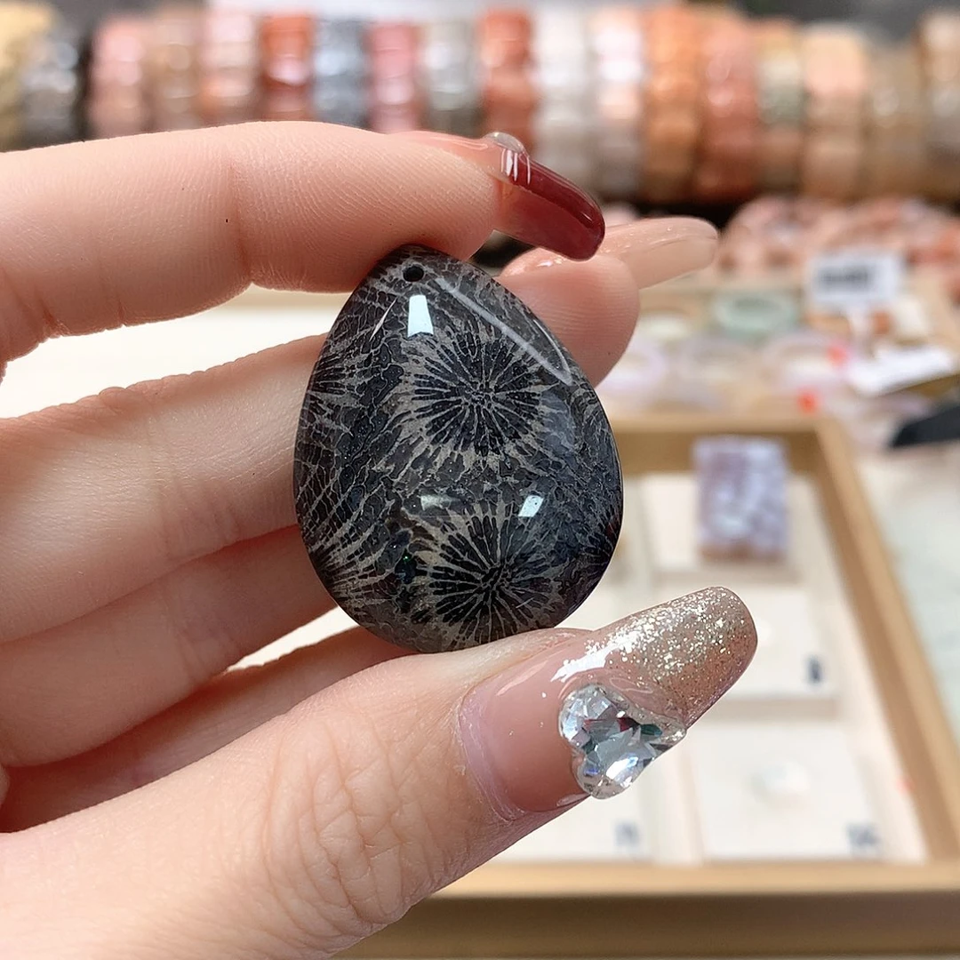 硅化珊瑚（珊瑚玉）手链未镶嵌用****?223